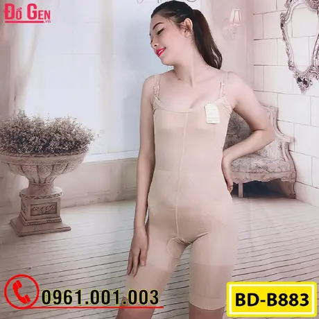 Bộ Đồ Lót Gen Định Hình - Gen Nịt Bụng Thu Gọn Vòng Eo (Cod: BD-B883)