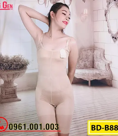 Bộ Đồ Lót Gen Định Hình - Gen Nịt Bụng Thu Gọn Vòng Eo (Cod: BD-B883)