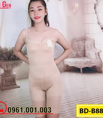 Bộ Đồ Lót Gen Định Hình - Gen Nịt Bụng Thu Gọn Vòng Eo (Cod: BD-B883)
