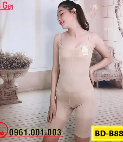 Bộ Đồ Lót Gen Định Hình - Gen Nịt Bụng Thu Gọn Vòng Eo (Cod: BD-B883)
