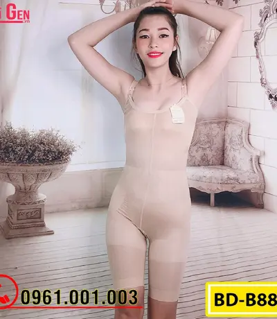 Bộ Đồ Lót Gen Định Hình - Gen Nịt Bụng Thu Gọn Vòng Eo (Cod: BD-B883)