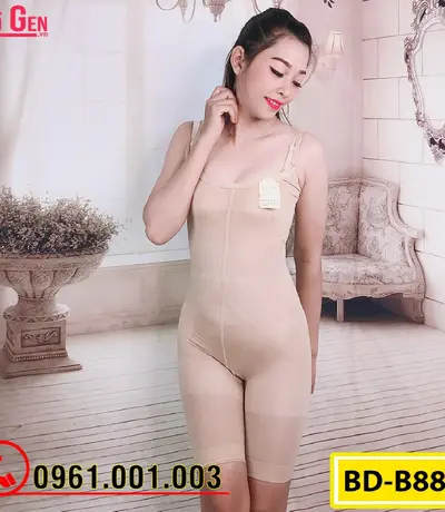 Bộ Đồ Lót Gen Định Hình - Gen Nịt Bụng Thu Gọn Vòng Eo (Cod: BD-B883)