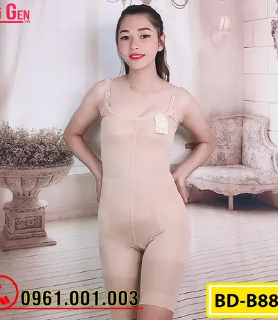 Bộ Đồ Lót Gen Định Hình - Gen Nịt Bụng Thu Gọn Vòng Eo (Cod: BD-B883)