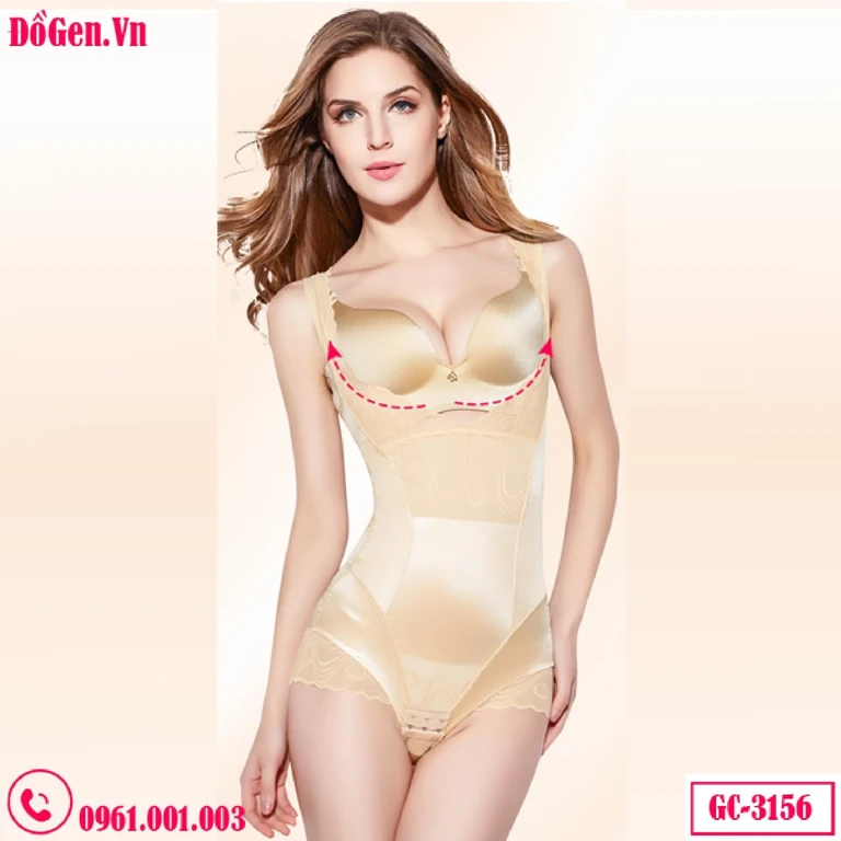 Bộ gen nịt bụng định hình toàn thân chính hãng GC-3156