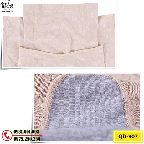 Quần Gen Bụng Định Hình - Quần Lót Định Hình Thu Nhỏ Vòng 2 (Cod: QD-907)