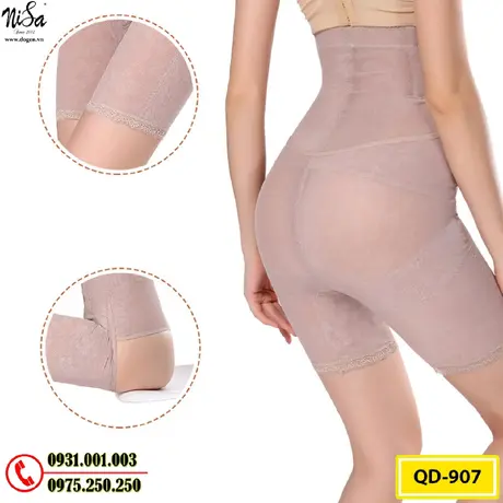 Quần Gen Bụng Định Hình - Quần Lót Định Hình Thu Nhỏ Vòng 2 (Cod: QD-907)