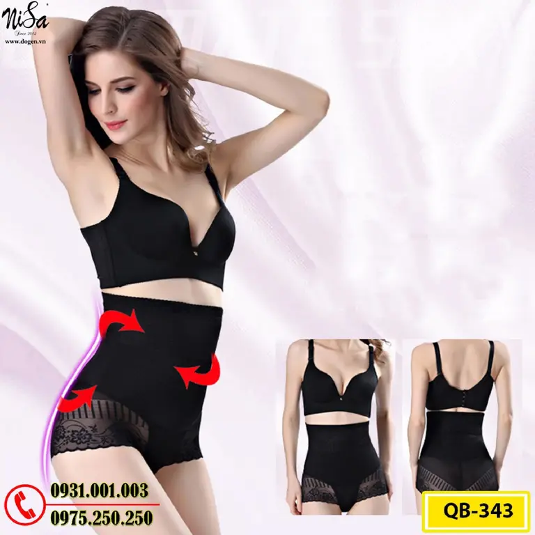 Quần Gen Định Hình - Quần Lót Gen Định Hình Nâng Mông, Thu Nhỏ Eo (Cod: QB-343)