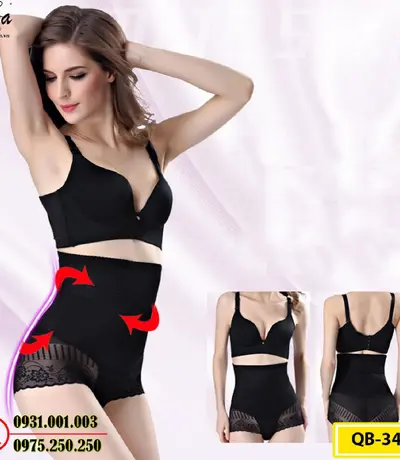 Quần Gen Định Hình - Quần Lót Gen Định Hình Nâng Mông, Thu Nhỏ Eo (Cod: QB-343)
