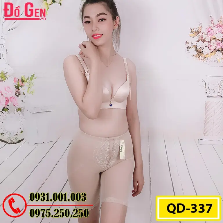 Quần Gen Định Hình Đùi - Gen Nịt Bụng Nâng Mông Thu Nhỏ Eo (Cod: QD-337)