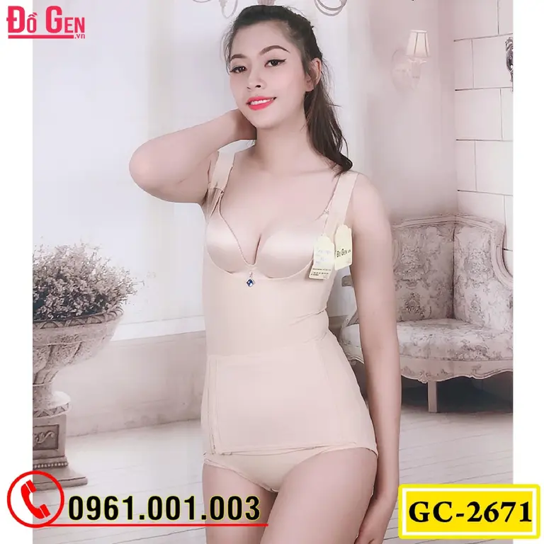 Đồ Gen Nịt Bụng - Đồ Lót Định Hình Liền Thân Cao Cấp (Cod: GC-2671)