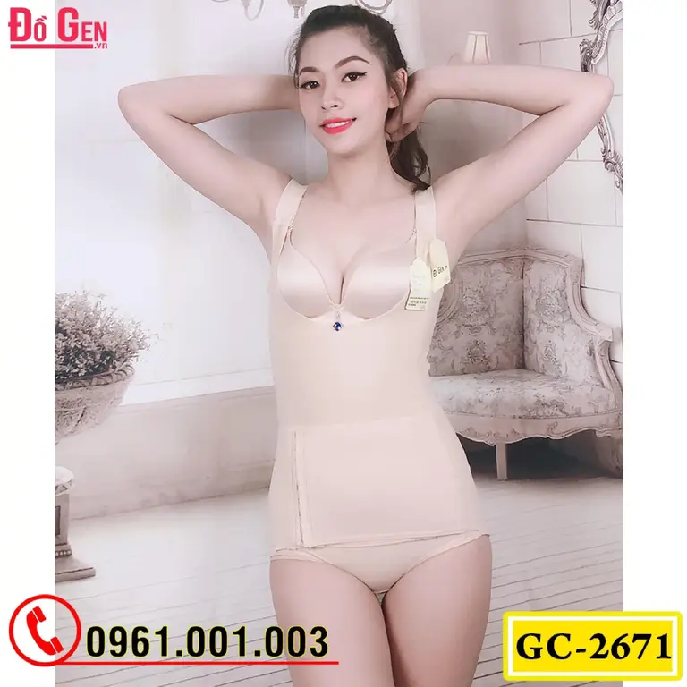 Đồ Gen Nịt Bụng - Đồ Lót Định Hình Liền Thân Cao Cấp (Cod: GC-2671)