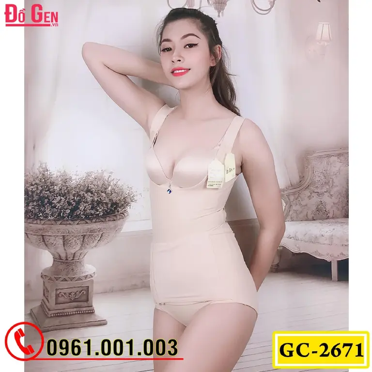 Đồ Gen Nịt Bụng - Đồ Lót Định Hình Liền Thân Cao Cấp (Cod: GC-2671)