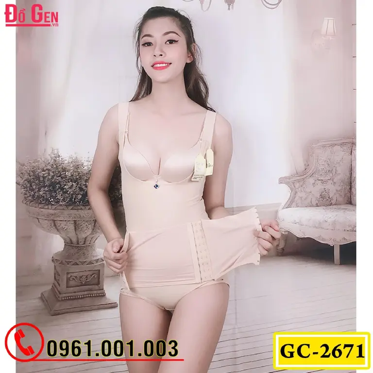 Đồ Gen Nịt Bụng - Đồ Lót Định Hình Liền Thân Cao Cấp (Cod: GC-2671)