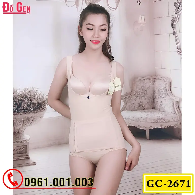 Đồ Gen Nịt Bụng - Đồ Lót Định Hình Liền Thân Cao Cấp (Cod: GC-2671)