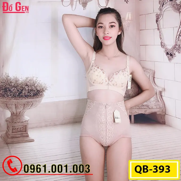 Quần Gen Định Hình - Gen Nịt Bụng Nâng Mông Thu Nhỏ Eo (Cod: QB-393)