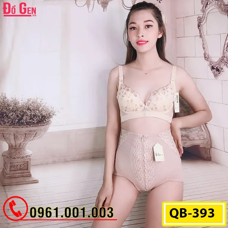 Quần Gen Định Hình - Gen Nịt Bụng Nâng Mông Thu Nhỏ Eo (Cod: QB-393)