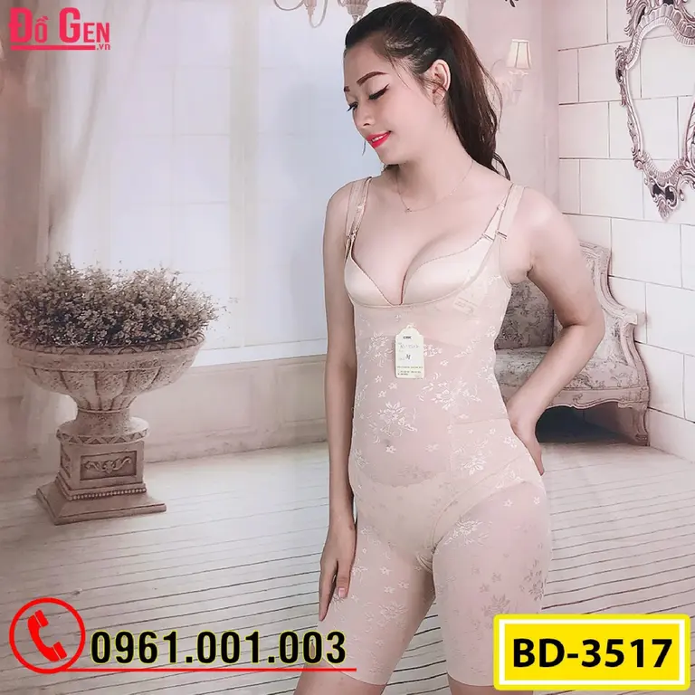 Gen Nịt Bụng - Bộ Đồ Lót Gen Định Hình Cao Cấp Nhỏ Eo Thon Bụng (Cod: BD-3517)