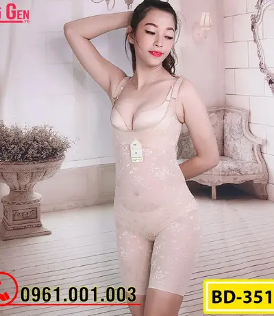 Gen Nịt Bụng - Bộ Đồ Lót Gen Định Hình Cao Cấp Nhỏ Eo Thon Bụng (Cod: BD-3517)