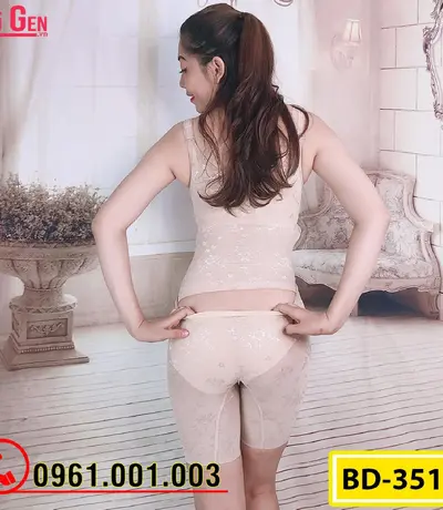 Gen Nịt Bụng - Bộ Đồ Lót Gen Định Hình Cao Cấp Nhỏ Eo Thon Bụng (Cod: BD-3517)