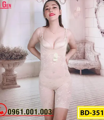 Gen Nịt Bụng - Bộ Đồ Lót Gen Định Hình Cao Cấp Nhỏ Eo Thon Bụng (Cod: BD-3517)
