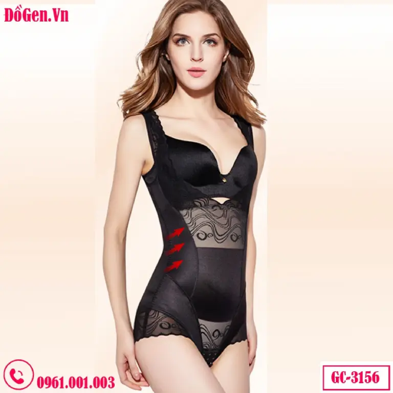 Bộ Đồ Lót Nịt Bụng Định Hình Toàn Thân Liền Quần cao cấp GC-3156