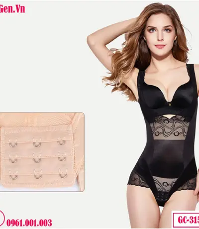 Bộ Đồ Lót Nịt Bụng Định Hình Toàn Thân Liền Quần cao cấp GC-3156