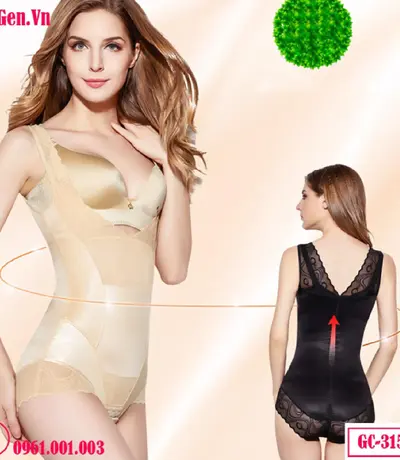 Bộ Đồ Lót Nịt Bụng Định Hình Toàn Thân Liền Quần cao cấp GC-3156