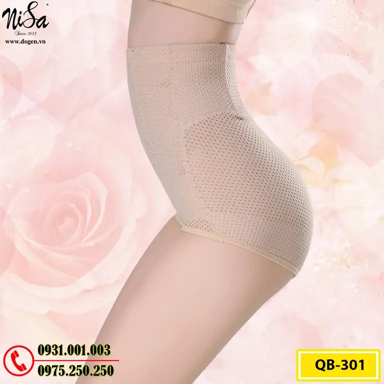Quần Lót Định Hình - Quần Gen Định Hình Nhỏ Eo Nâng Mông (Cod: QB-301)