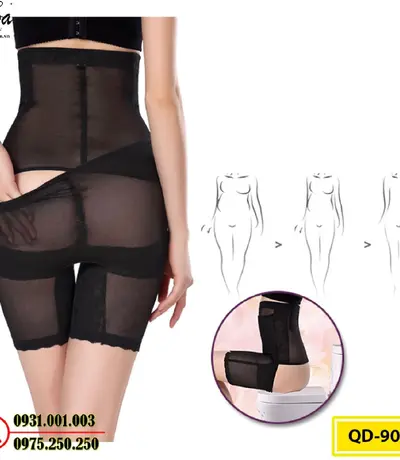 Quần Lót Định Hình - Quần Gen Bụng Định Hình Chống Cuộn Cao Cấp (Cod: QD-907)