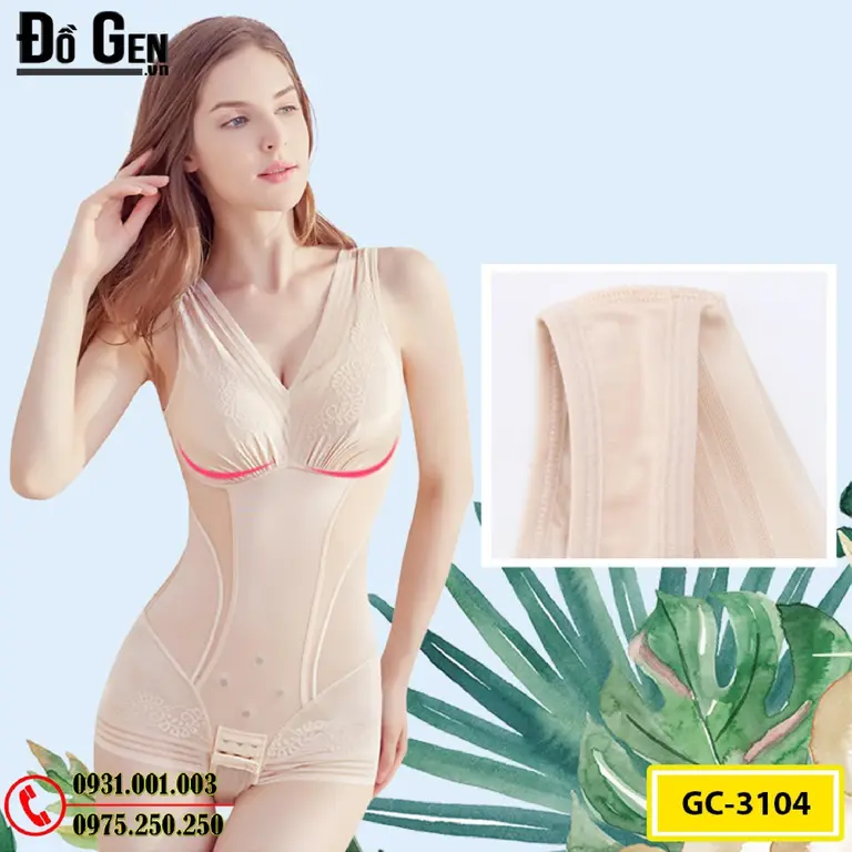 Đồ Lót Gen Định Hình Cao Cấp Nâng Mông, Thu Nhỏ Vòng Eo (Cod: GC-3104)