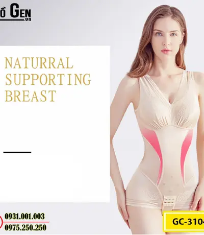 Đồ Lót Gen Định Hình Cao Cấp Nâng Mông, Thu Nhỏ Vòng Eo (Cod: GC-3104)