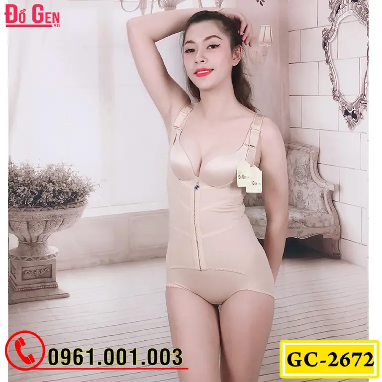 Đồ Lót Gen Định Hình - Gen Nịt Bụng Khoe Đường Cong Thon Gọn (Cod: GC-2672)