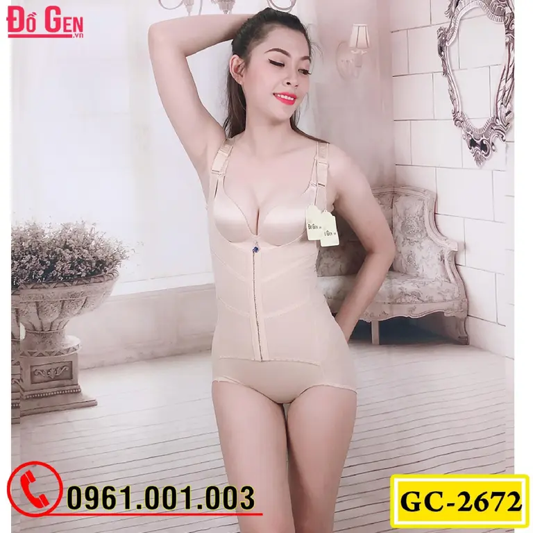 Đồ Lót Gen Định Hình - Gen Nịt Bụng Khoe Đường Cong Thon Gọn (Cod: GC-2672)