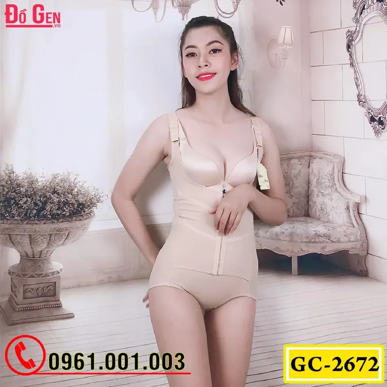 Đồ Lót Gen Định Hình - Gen Nịt Bụng Khoe Đường Cong Thon Gọn (Cod: GC-2672)