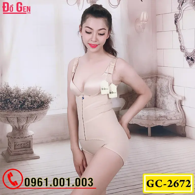 Đồ Lót Gen Định Hình - Gen Nịt Bụng Khoe Đường Cong Thon Gọn (Cod: GC-2672)