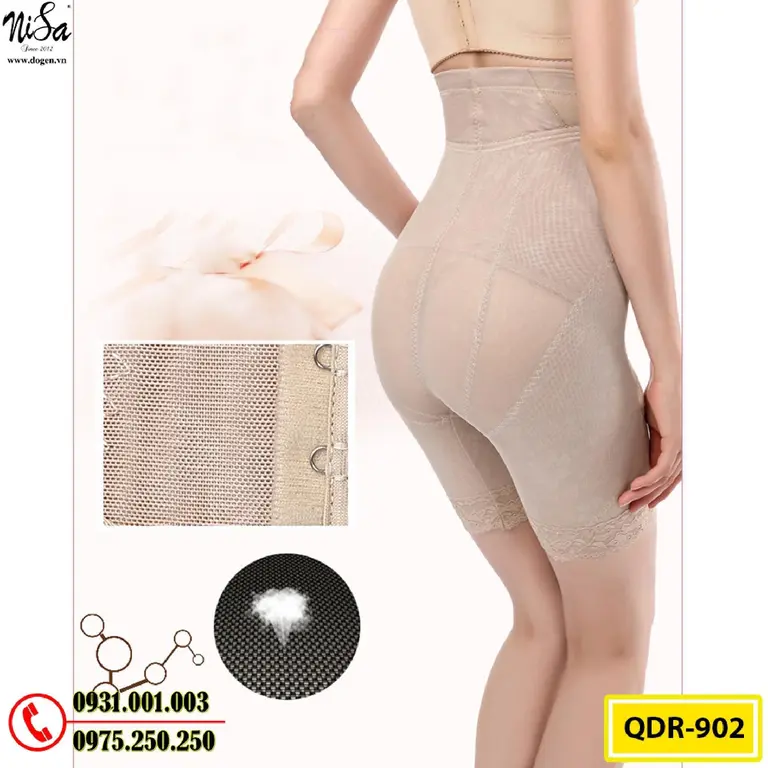 Quần Lót Định Hình - Quần Gen Nịt Bụng Chống Cuộn Thu Gọn Vòng Eo (Cod: QDR-902)