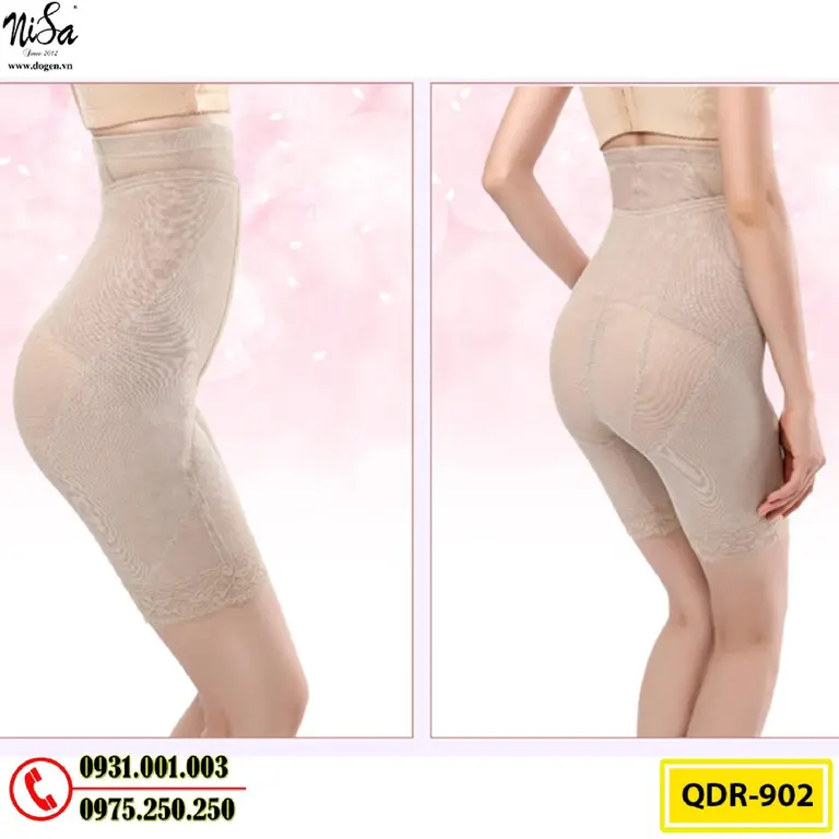 Quần Lót Định Hình - Quần Gen Nịt Bụng Chống Cuộn Thu Gọn Vòng Eo (Cod: QDR-902)