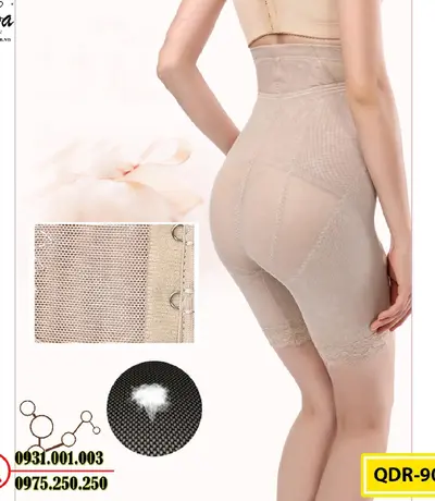 Quần Lót Định Hình - Quần Gen Nịt Bụng Chống Cuộn Thu Gọn Vòng Eo (Cod: QDR-902)