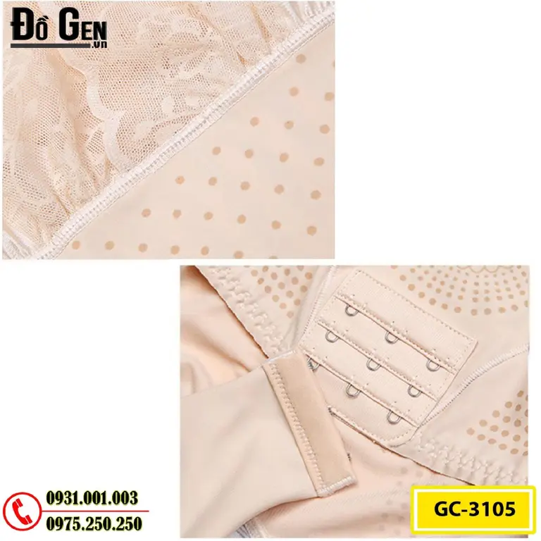 Quần Áo Lót Gen Định Hình Liền Thân Cao Cấp Cho Nữ (Cod: GC-3105)