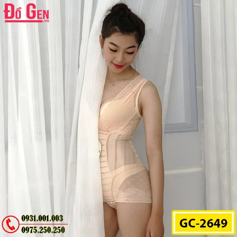 Đồ Lót Gen Định Hình Liền Thân Cao Cấp Thu Nhỏ Eo (Cod: GC-2649)