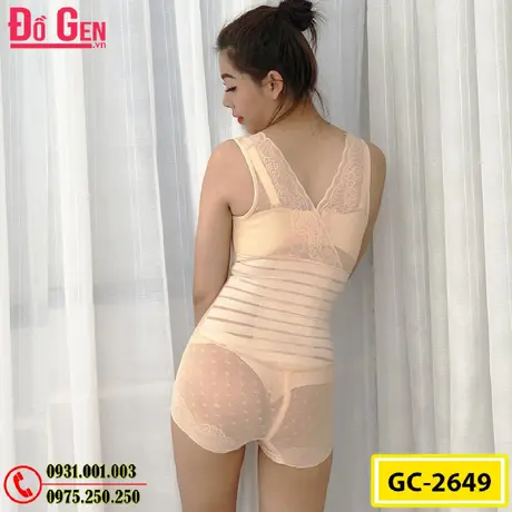 Đồ Lót Gen Định Hình Liền Thân Cao Cấp Thu Nhỏ Eo (Cod: GC-2649)