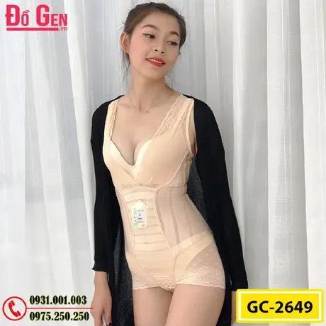 Đồ Lót Gen Định Hình Liền Thân Cao Cấp Thu Nhỏ Eo (Cod: GC-2649)