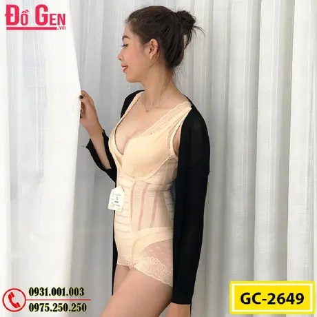 Đồ Lót Gen Định Hình Liền Thân Cao Cấp Thu Nhỏ Eo (Cod: GC-2649)