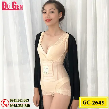 Đồ Lót Gen Định Hình Liền Thân Cao Cấp Thu Nhỏ Eo (Cod: GC-2649)
