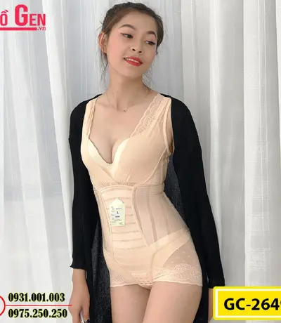 Đồ Lót Gen Định Hình Liền Thân Cao Cấp Thu Nhỏ Eo (Cod: GC-2649)