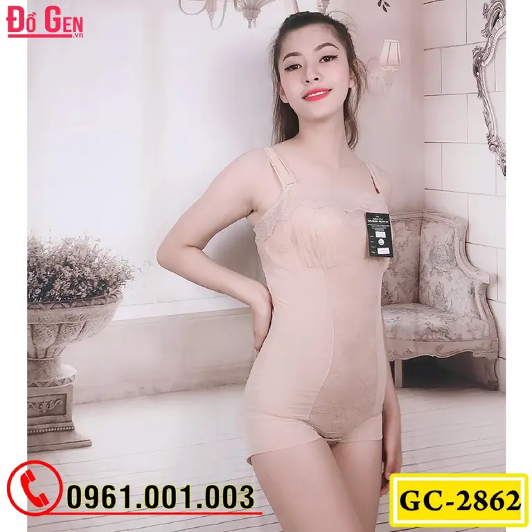Đồ Lót Gen Định Hình Liền Thân Cao Cấp Thu Nhỏ Eo (Cod: GC-2862)