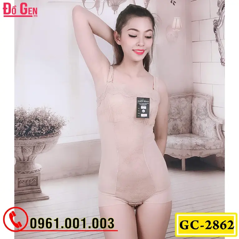 Đồ Lót Gen Định Hình Liền Thân Cao Cấp Thu Nhỏ Eo (Cod: GC-2862)