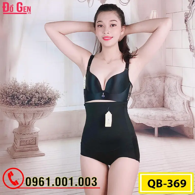 Quần Lót Gen Định Hình - Gen Nịt Bụng Dành Cho Người Thừa Mỡ Bụng (Cod: QB-369)