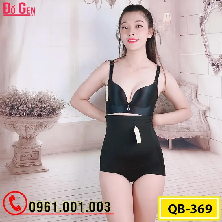 Quần Lót Gen Định Hình - Gen Nịt Bụng Dành Cho Người Thừa Mỡ Bụng (Cod: QB-369)