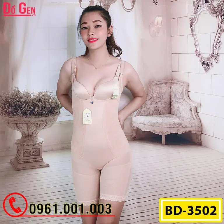 Bộ Đồ Gen Định Hình - Gen Nịt Bụng Dành Cho Người Thừa Cân Béo Phì (Cod: BD-3502)